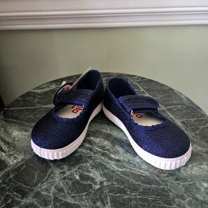 Cienta Navy Sparkle Mary Jane  Shoes